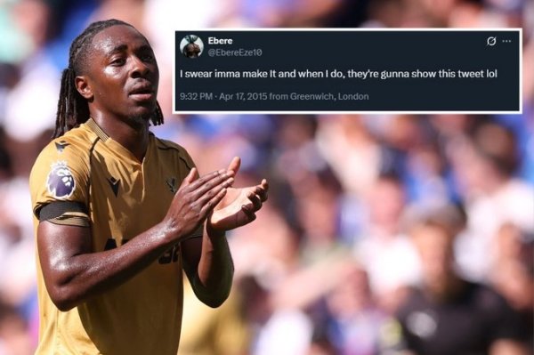 Too inspirational! Eze was terminated by Millwall 10 years ago: I swear I will succeed, see you then