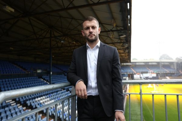 Wilshere lost his first game as coach of Luton and was ridiculed, 