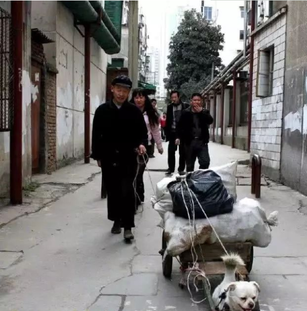 An old scavenger adopts a dying stray dog, and the dog repays his kindness